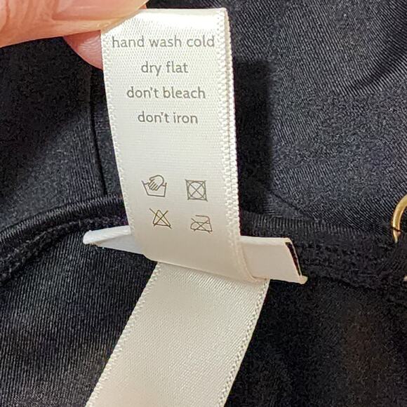 Andie The Sardinia One Piece‎ Swimsuit Black Large - Picture 5 of 8